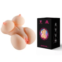 Masturbador Masculino Meio Corpo Feminino com Vagina e Seios