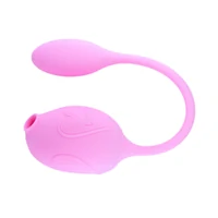 Vibrador Estimulador Clitoriano Duplo em Formato de Pássaro por Aplicativo