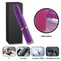 Mini Vibrador Vai e Vem com Ventosa Super Macio Controlado por Aplicativo