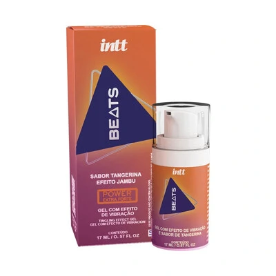 Foto Gel com Efeito de Vibração Sabor Tangerina Beats INTT 17ml