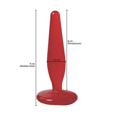 FotoPlug Anal Iniciante 9 cm x 1,5 cm