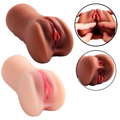Foto Masturbador Masculino Vagina e Ânus Super Macio Cyberskin