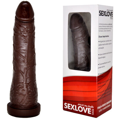 Foto Pênis Dildo II em Silicone Maciço 20 x 3,5 cm