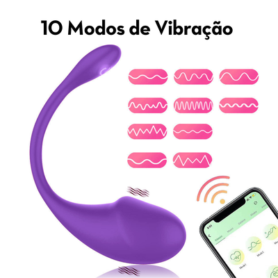 Foto Vibrador de Casal em Formato de Glande por Aplicativo