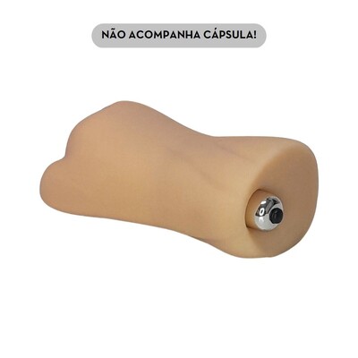 FotoMasturbador Masculino com Suporte para Cápsula Vibratória