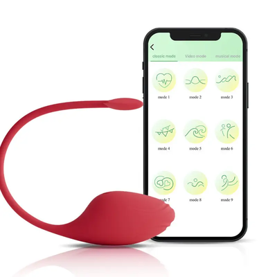 FotoVibrador para Casal Cápsula Vibratória por Aplicativo 9 Modos de Vibração Intensa