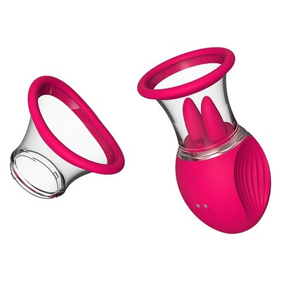 FotoVibrador de Clitóris com Língua Estimuladora e Sucção