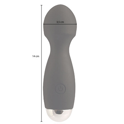 FotoVibrador Big Wand V7 em Silicone Aveludado Recarregável