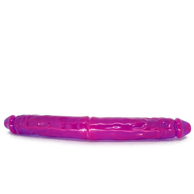 Foto Pênis Duplo Havaiano Cor Rosa 33 cm x 3,5 cm