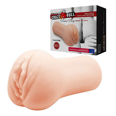 Foto Masturbador Vagina Maggie Pocket em Cyberskin 15,2 cm x 8,5 cm