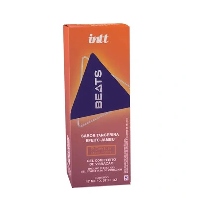 Foto Gel com Efeito de Vibração Sabor Tangerina Beats INTT 17ml