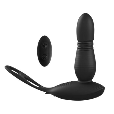 Foto Massageador de Próstata com Vibro e Controle Remoto