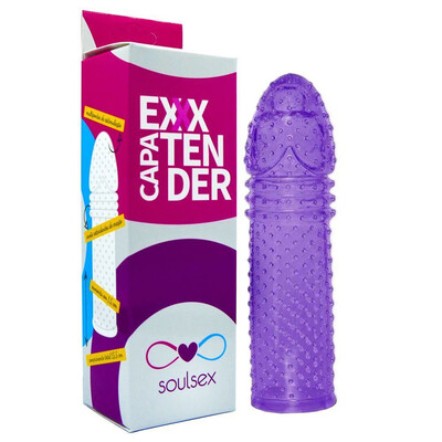 Foto Capa Peniana em Silicone 15 x 4 cm - Soul Sex Colors Extender