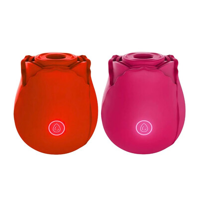 Foto Vibrador Estimulador de Clitóris em Formato de Rosa - Flower