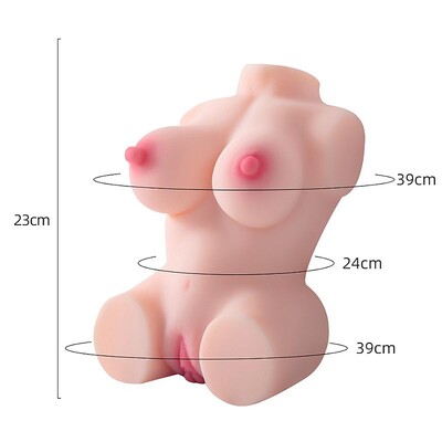 FotoMini Boneca Corpo Feminino Vagina e Ânus Masturbador Masculino