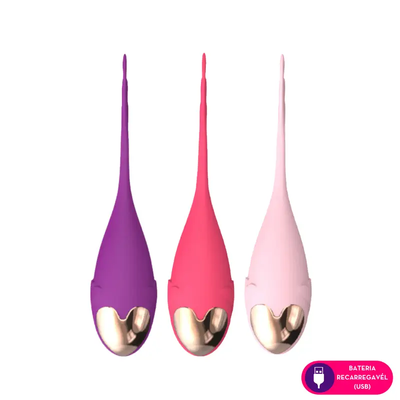 Foto Cápsula Vibratória em Formato de Peixe por Aplicativo Toque Aveludado Suave