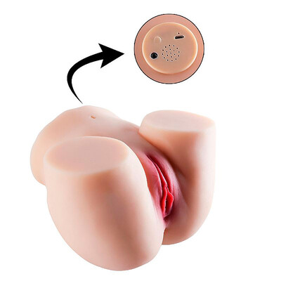 Foto Masturbador Masculino - Formato Bunda - Vagina e Ânus com Vibrador M4