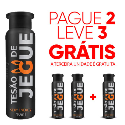 Foto Bebida Excitante Tesão de Jegue PAGUE 2 LEVE 3