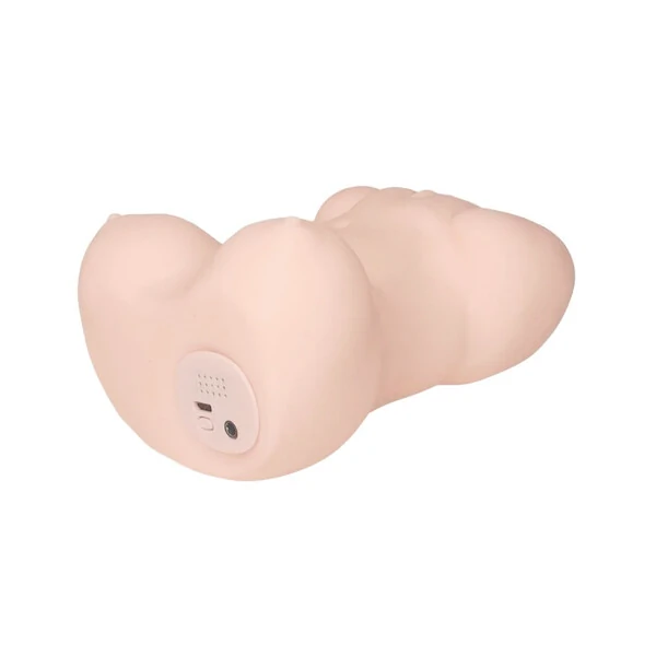 Masturbador com Vibro e Gemidos em Formato de Corpo Feminino