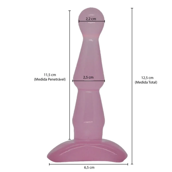 Plug Anal Step By Step 12 cm x 2,5 cm