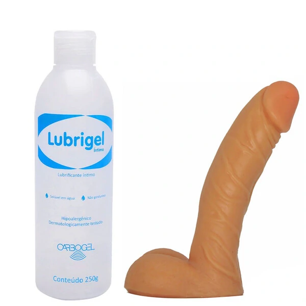 Pênis Small Dong+ Lubrigel 250g