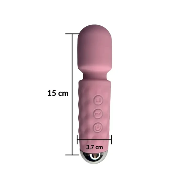 Mini Massageador Varinha Mágica com Toque Suave