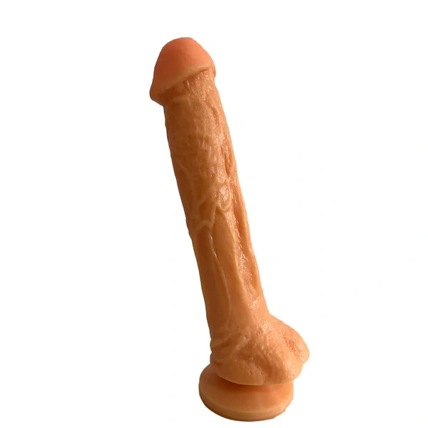 Pênis Super Tora em Silicone com Ventosa 25 cm x 5 cm
