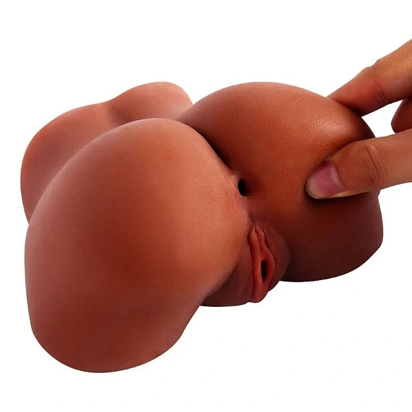 Bunda com Vagina e Ânus Masturbador Masculino Pequeno Realístico