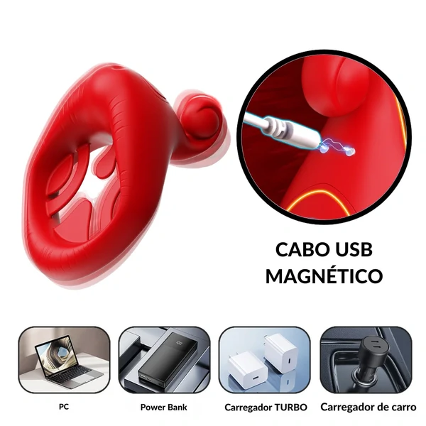 Anel Peniano Estimulador De Clitoris Vibrador Por Aplicativo