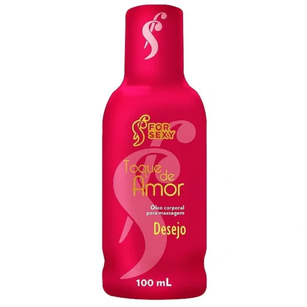 Óleo para massagem Toque de Amor 100ml For Sexy Desejo