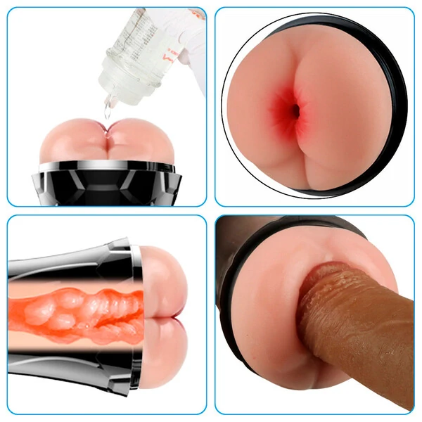 Masturbador Masculino Textura Anal - Formato Troféu de Futebol