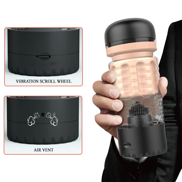 Masturbador Masculino com Vibração - Emily - Pretty Love