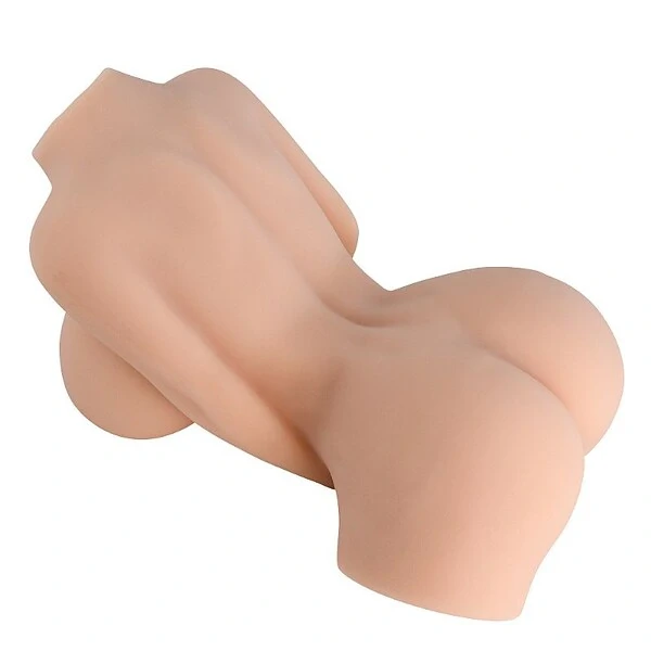 Masturbador Masculino Meio Corpo Vagina Ânus Cyberskin Macio