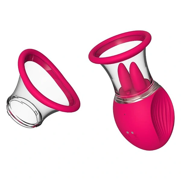 Vibrador de Clitóris com Língua Estimuladora e Sucção