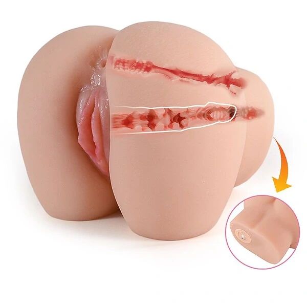 Masturbador Masculino Bunda Vagina Ânus Vibrador e Hímen Virgem