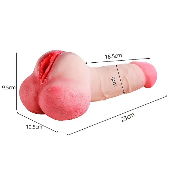 Masturbador Masculino com Vagina Formato de Pênis