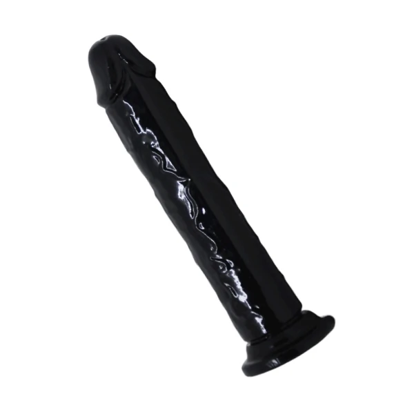 Prótese Peniana Dildo em Silicone com Ventosa