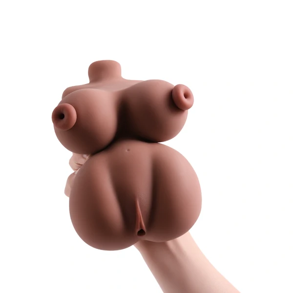 Masturbador Sexual Realístico 4 Orifícios Vagina Ânus e Seios Penetráveis