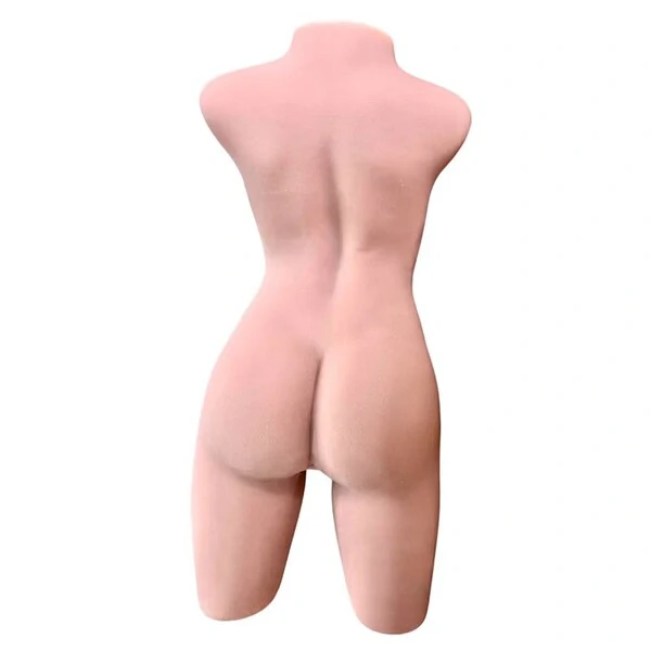 Masturbador Travesti Meio Corpo Cyberskin Com Seios E Pênis