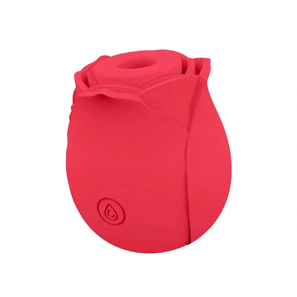 Sugador de Clitóris em Formato de Rosa - Silicone