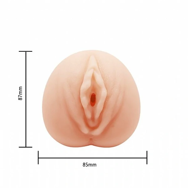 Masturbador Vagina Maggie Pocket em Cyberskin 15,2 cm x 8,5 cm