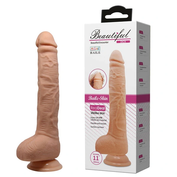 Pênis Grande Realístico Super Macio e Flexível - Beautiful Dick