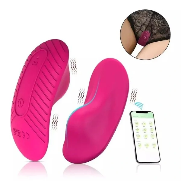 Vibrador de Calcinha Controle por Aplicativo Estimulador de Clitoris