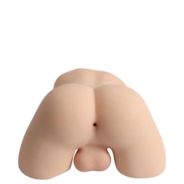 Masturbador Bumbum Masculino com Pênis Realístico e Glande Encoberta