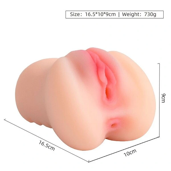 Masturbador Masculino Vagina e Ânus Super Macio Cyberskin