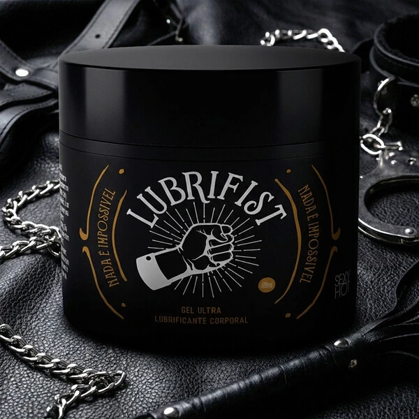 Gel Lubrificante Lubrifist Íntimo Extra Deslizante para Fisting 500g