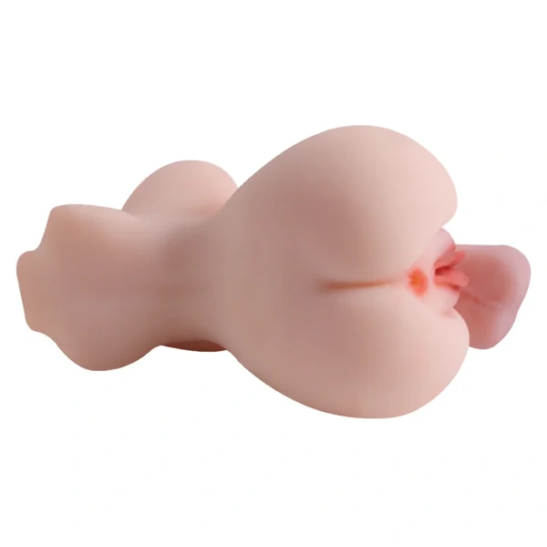 Masturbador Hermafrodita Corpo Realístico Vagina Ânus Pênis