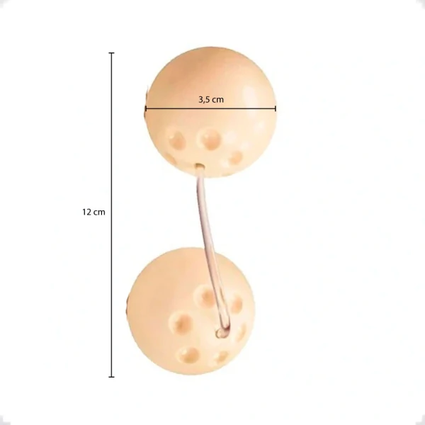 Conjunto 2 Bolinhas Anatômicas para Pompoarismo
