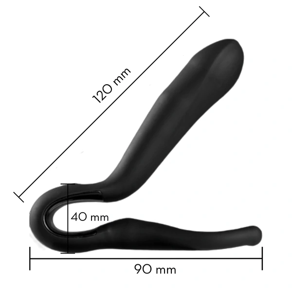 Massageador de Próstata e Testículos com Aquecimento