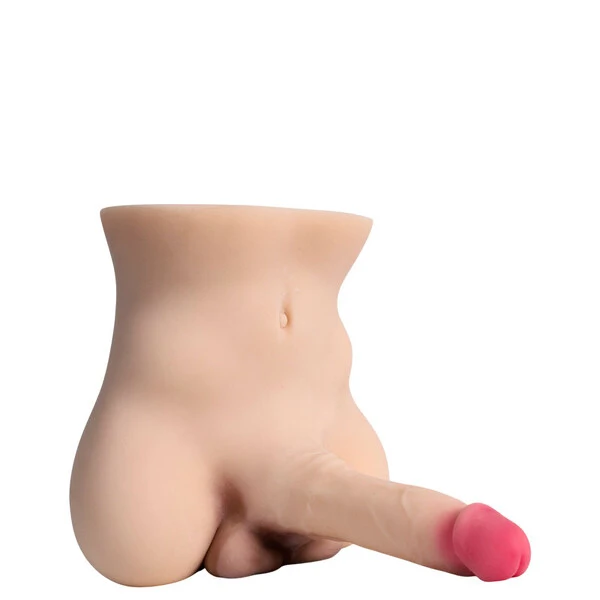 Masturbador Bumbum Masculino com Pênis Realístico e Ânus Penetrável